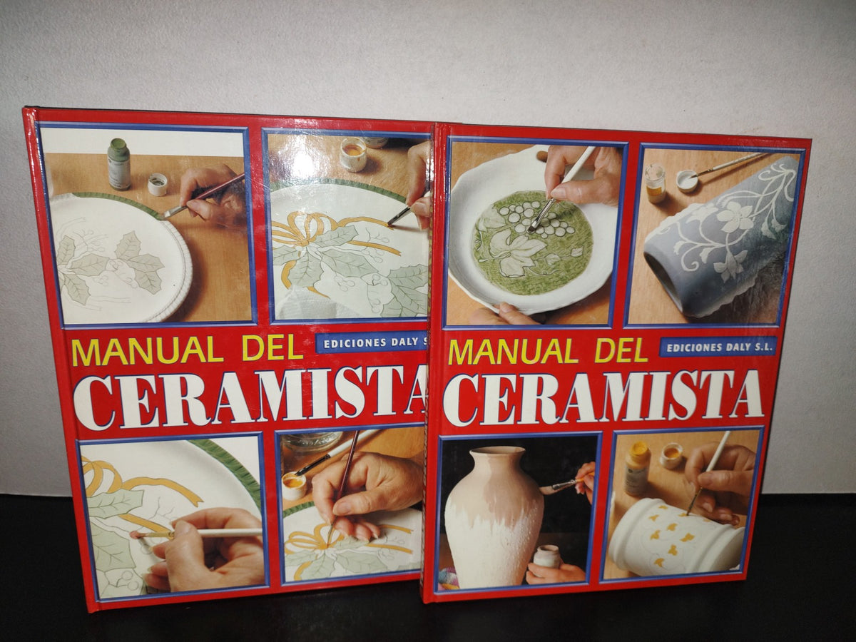 128- Manual Del Ceramista - Ediciones Daly S. L. - 1998. (Colección Completa. Los 4 Libros)