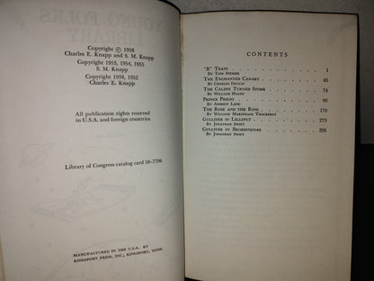 219- Young Folks Library - Fantasy - Auxiliary Educational League - 1959