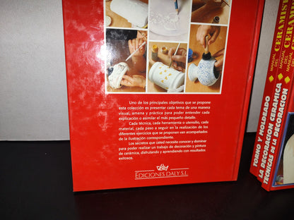 128- Manual Del Ceramista - Ediciones Daly S. L. - 1998. (Colección Completa. Los 4 Libros)