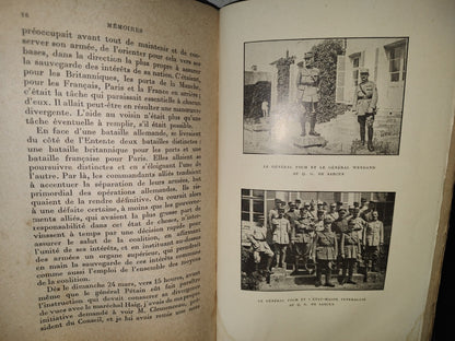 64- Memoires Pour Servir A L'Histoire De La Guerre De 1914-1918 Tome Second. Maréchal Forch - Paris, Librairie Plon. Les Petits-Fils De Plon Et Nourrit, 1931