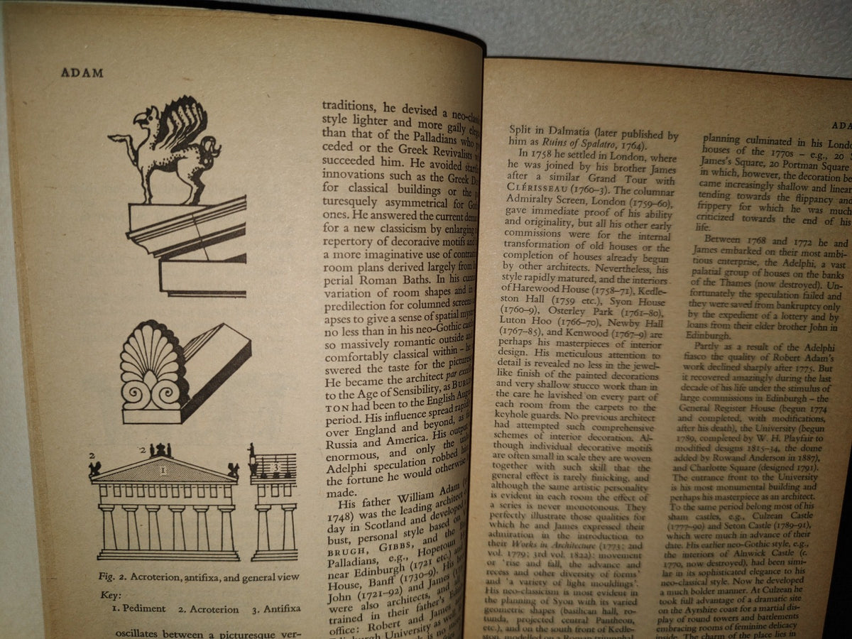 212- The Penguin Dictionary Of Architecture - Penguin Books - 1972