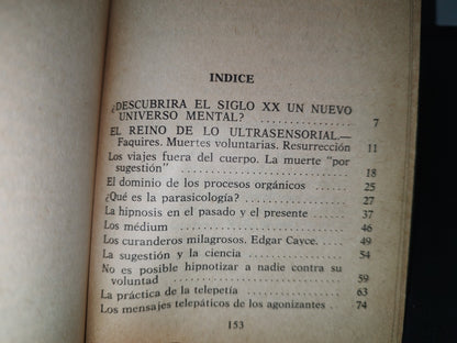 75- ¿Qué Hay Más Allá De Nuestros Cinco Sentidos? - Colección Duda - Adan Heller - 1974