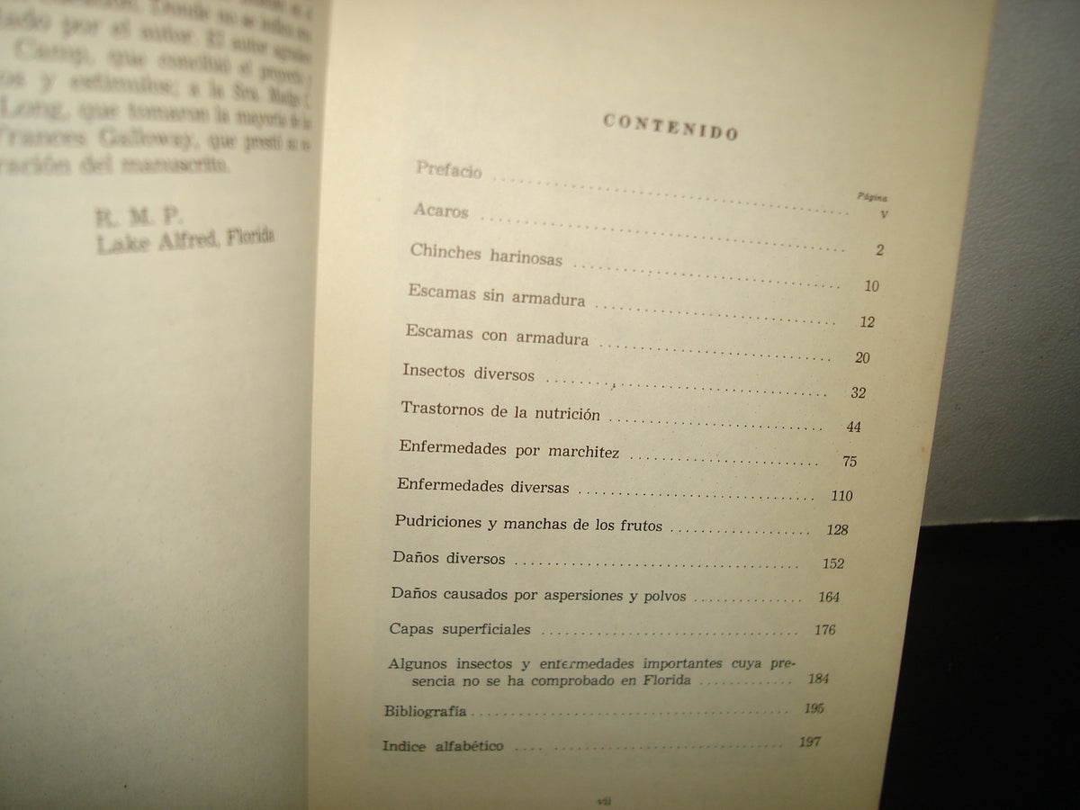 7- Guía De Florida Sobre Insectos, Enfermedades Y Trastornos De La Nutrición En Los Frutos Cítricos - Robert M. Pratt - Limusa