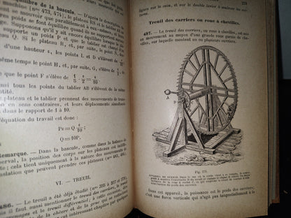 64- Francés. Manual De Mecánica / Manuel De Mécanique - F. G. M. - 1916