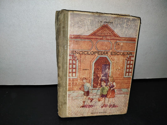 48- Enseñanza Primaria. Enciclopedia Escolar, Quinto Año - J. M. Jiménez - 50'S