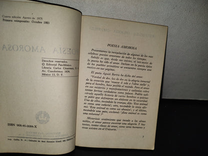 100- Poesías Amorosas - Editorial Pax-México - 1983