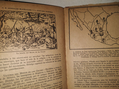 114- Síntesis De Historia De México - 2. Curso Para La 2A. Enseñanza - C. González Blackaller - 1968