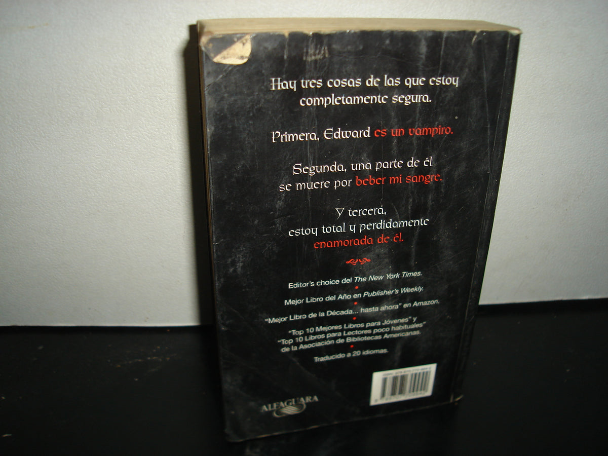 160- Crepúsculo - Stephenie Meyer. Alfaguara