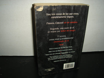160- Crepúsculo - Stephenie Meyer. Alfaguara