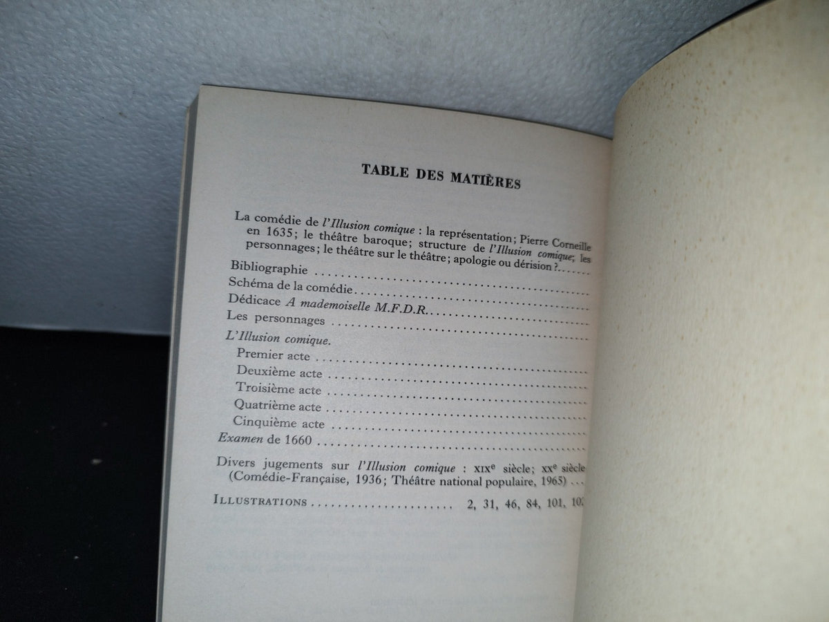 192- L'Illusion Comique - Colette Helard-Cosnier. Univers Des Letters Bordas - 1986