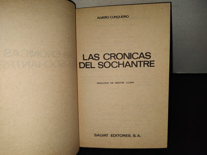 220- Las Crónicas De Sochantre - Álvaro Cunqueiro. Biblioteca Básica Salvat 79 - 1972