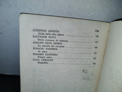 100- Poesías Amorosas - Editorial Pax-México - 1983