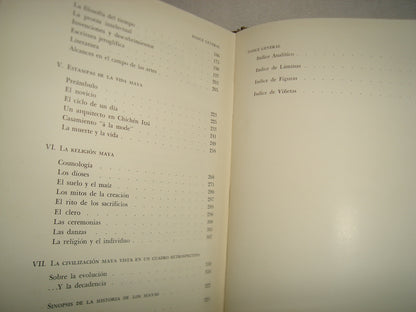 163- Grandeza Y Decadencia De Los Mayas - J. Eric S. Thompson - Fondo De Cultura Económica 1964