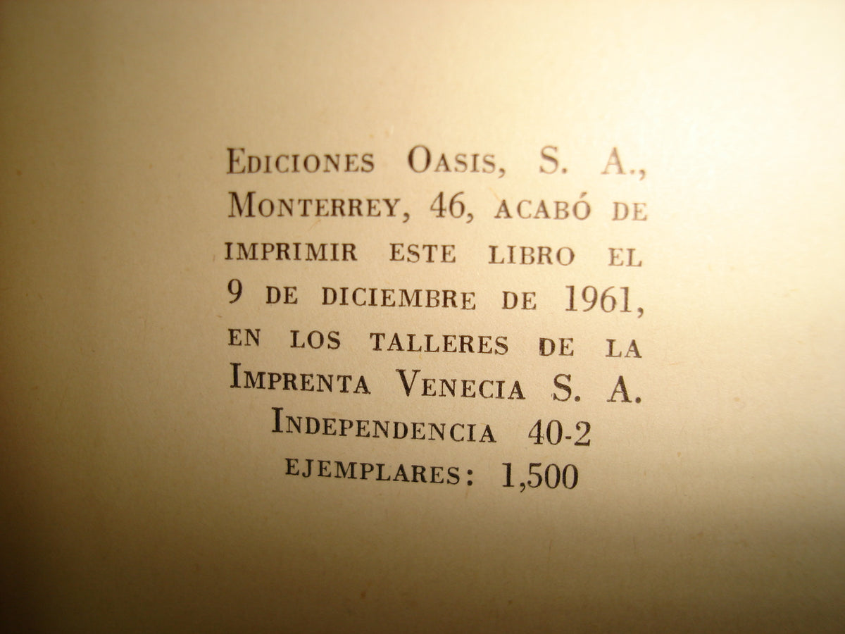 169- Teatro De Hugo Argüelles. Los Prodigiosos/Los Cuervos Están De Luto/El Tejedor De Milagros. Ediciones Oasis, S. A.. Colección  Poliedro. 1961