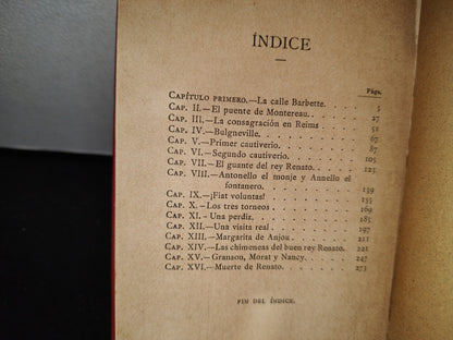 63- Biblioteca De La Juventud. Renato De Anjou Por J. R. - 1894