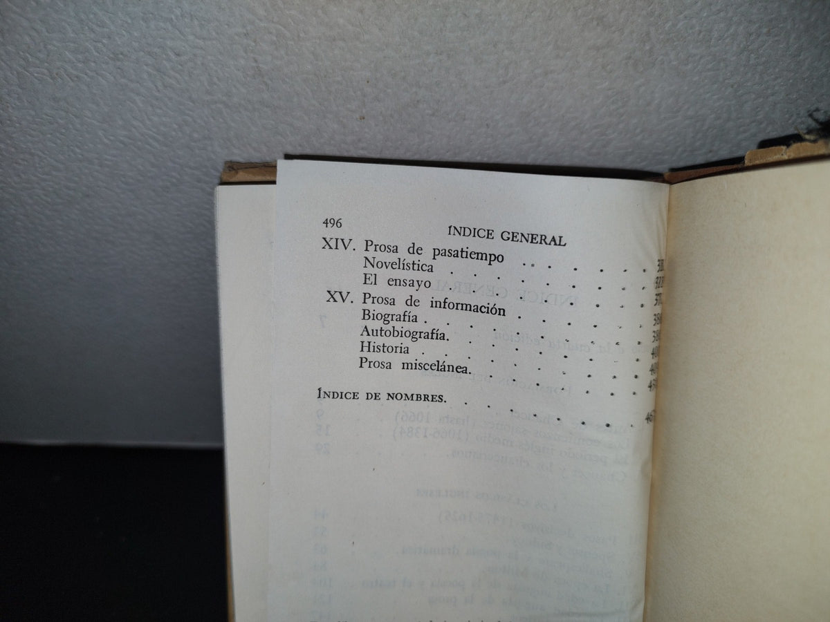 75- Historia De La Literatura Inglesa. De Los Orígenes A La Actualidad - W. J. Entwistle. Breviarios. Fondo De Cultura Económica - 1965