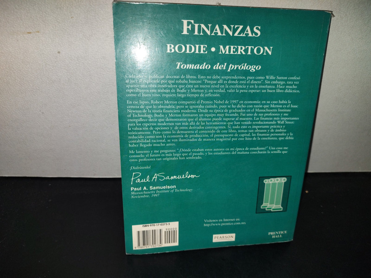 199- Finanzas. Zvi Bodie Y Robert C. Merton - Prentice Hall