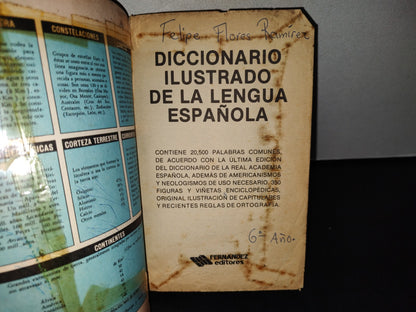 87-2- Diccionario Ilustrado De La Lengua Española. Academia - Fernández Editores - 1987