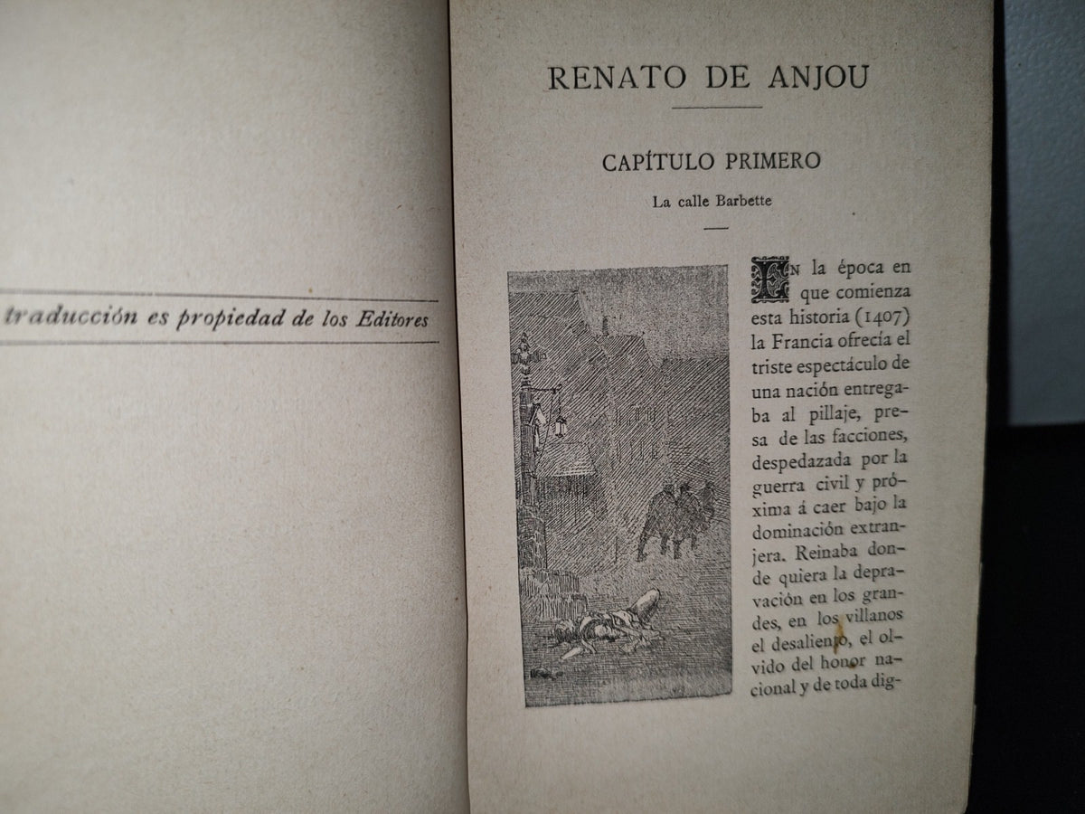 63- Biblioteca De La Juventud. Renato De Anjou Por J. R. - 1894
