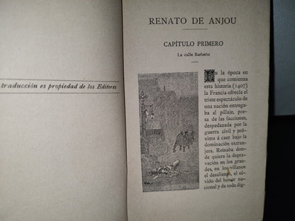 63- Biblioteca De La Juventud. Renato De Anjou Por J. R. - 1894