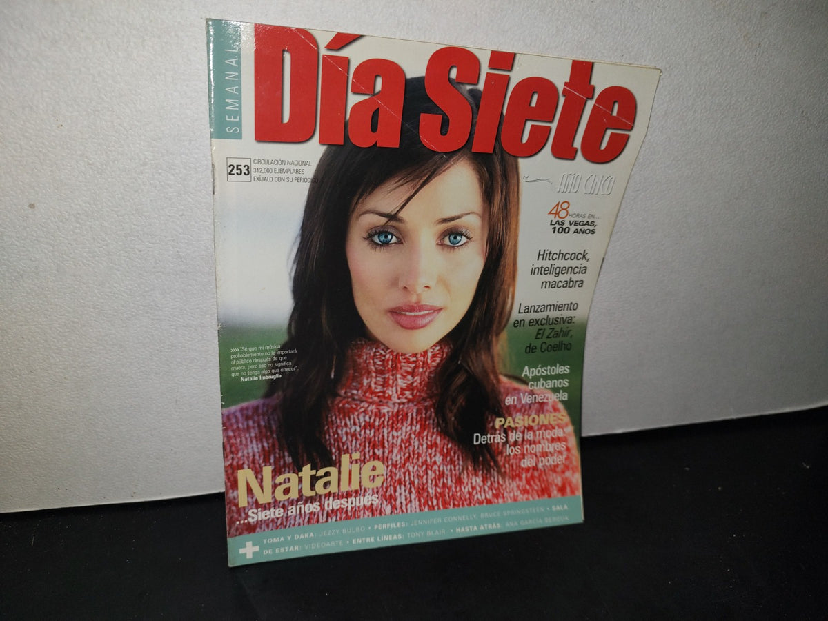 166- Revista Día Siete. Natalie Imbruglia. No. 253 - 2005