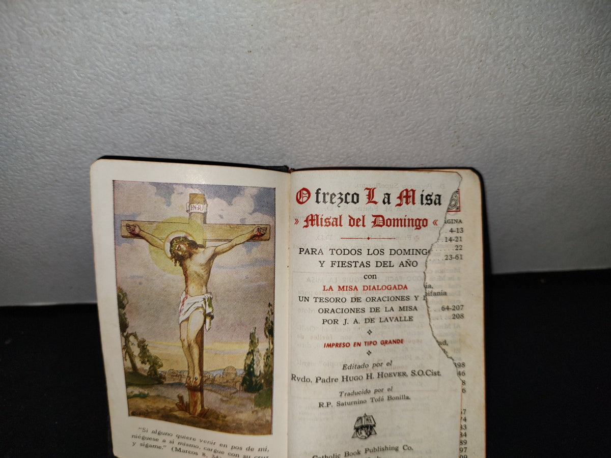 66- Ofrezco La Misa. Misal Del Domingo - Hugo H. Hoever - 1957