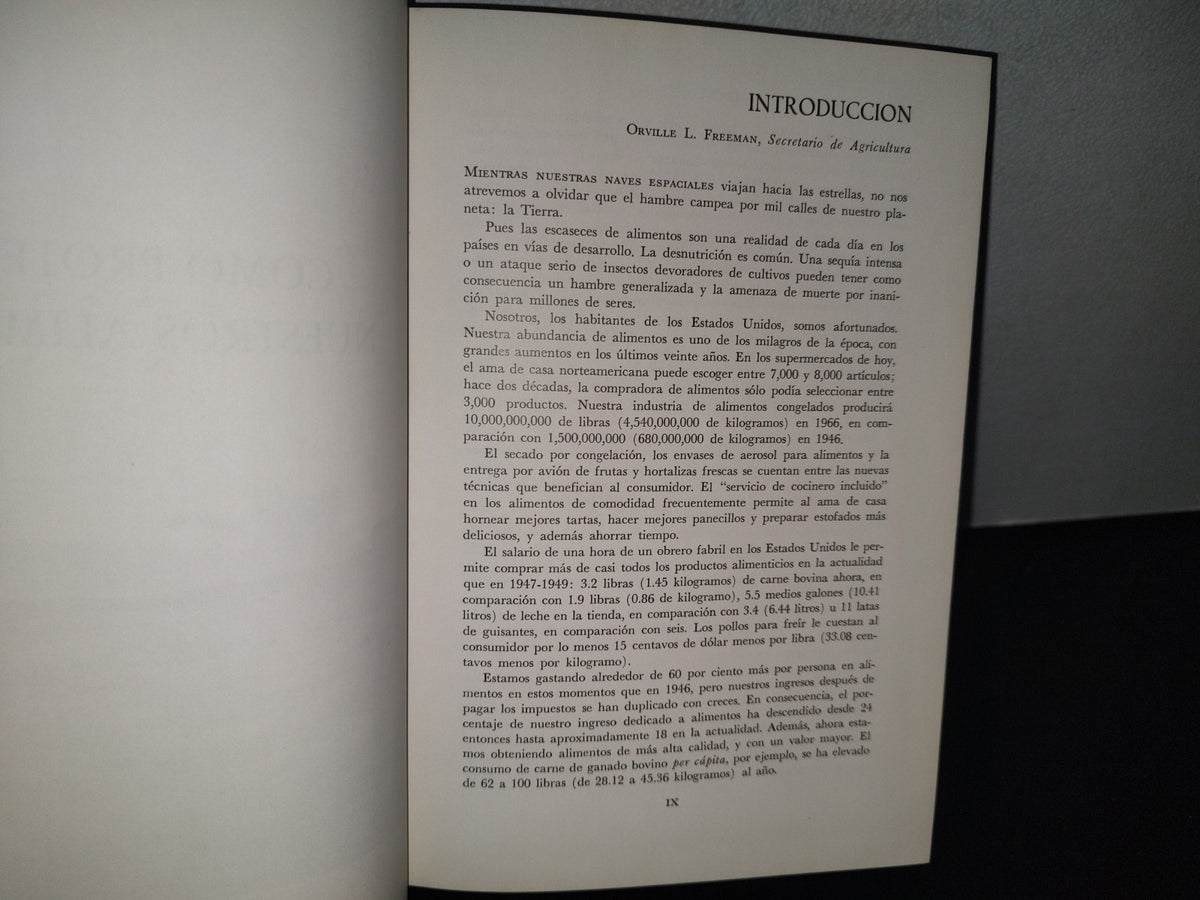 85- Cómo Proteger Nuestros Alimentos - Primera Edición En Español 1968 - Uteha