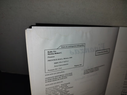 199- Finanzas. Zvi Bodie Y Robert C. Merton - Prentice Hall