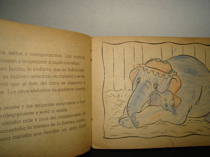 160- ANTIGUO CUENTO DE DUMBO. WALT DISNEY - 1942