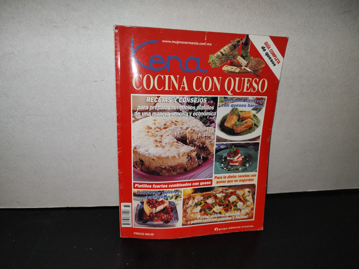 143- Revista Kena. Cocina Con Queso - Mayo 2001