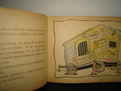 160- ANTIGUO CUENTO DE DUMBO. WALT DISNEY - 1942