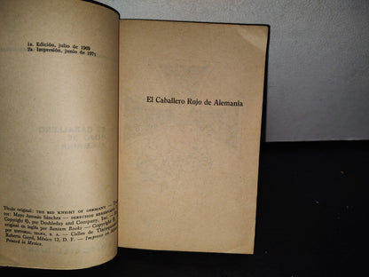 92- El Caballero Rojo De Alemania - Floyd Gibbons - Editorial Diana 1971