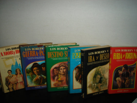 167- Colección Completa Los Borodin. Los 6 Libros. De Los Años 80'S - Lasser Press Mexicana