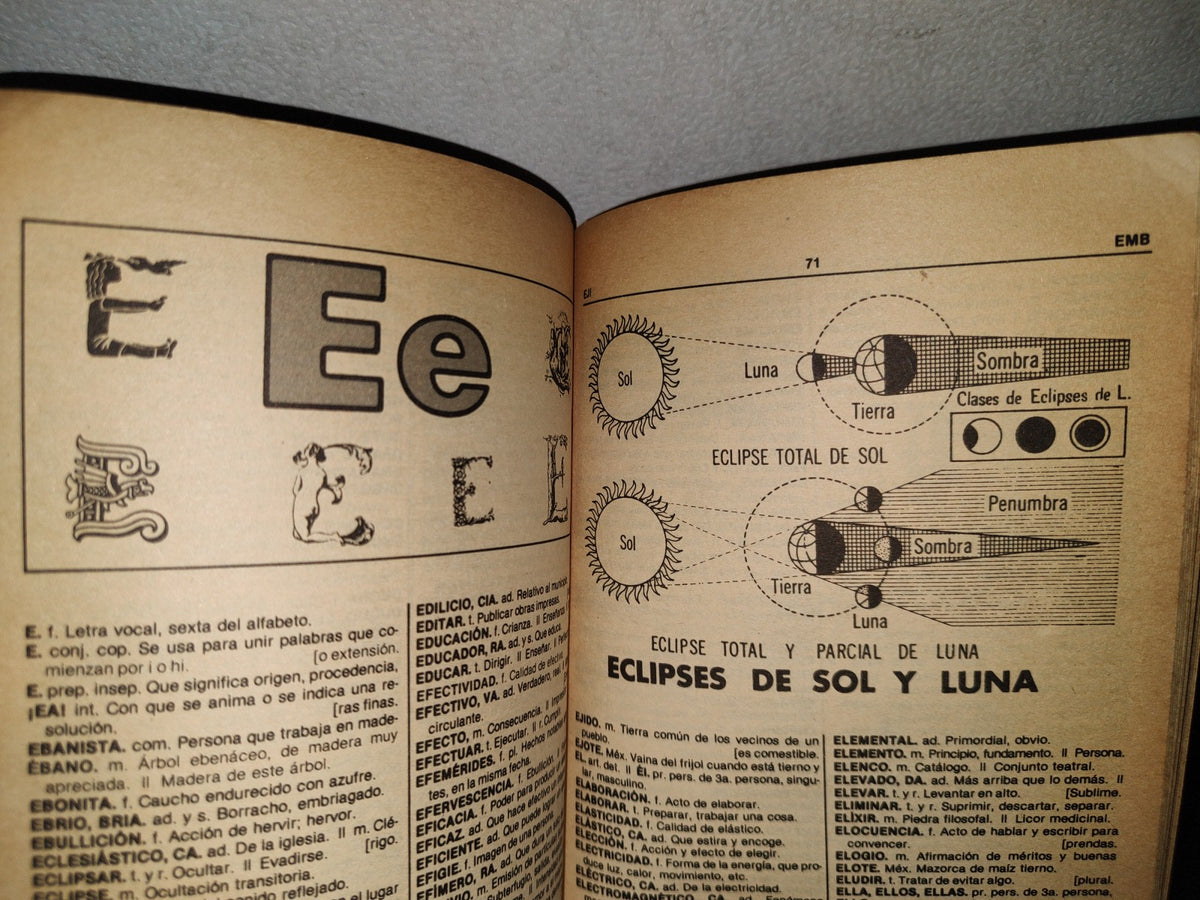 87-2- Diccionario Ilustrado De La Lengua Española. Academia - Fernández Editores - 1987