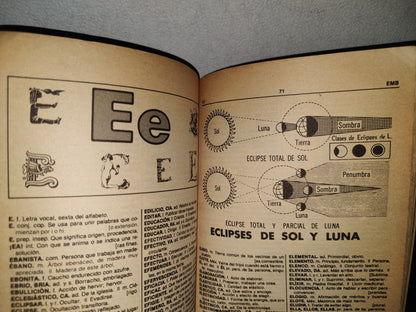 87-2- Diccionario Ilustrado De La Lengua Española. Academia - Fernández Editores - 1987