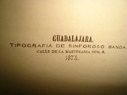 169- El Amparo Concedio Contra Leyes Del Estados Que Imponen Contribuciones A Metales Preciosos. Guadalajara. Tipografía De Sinforoso Banda, 1874