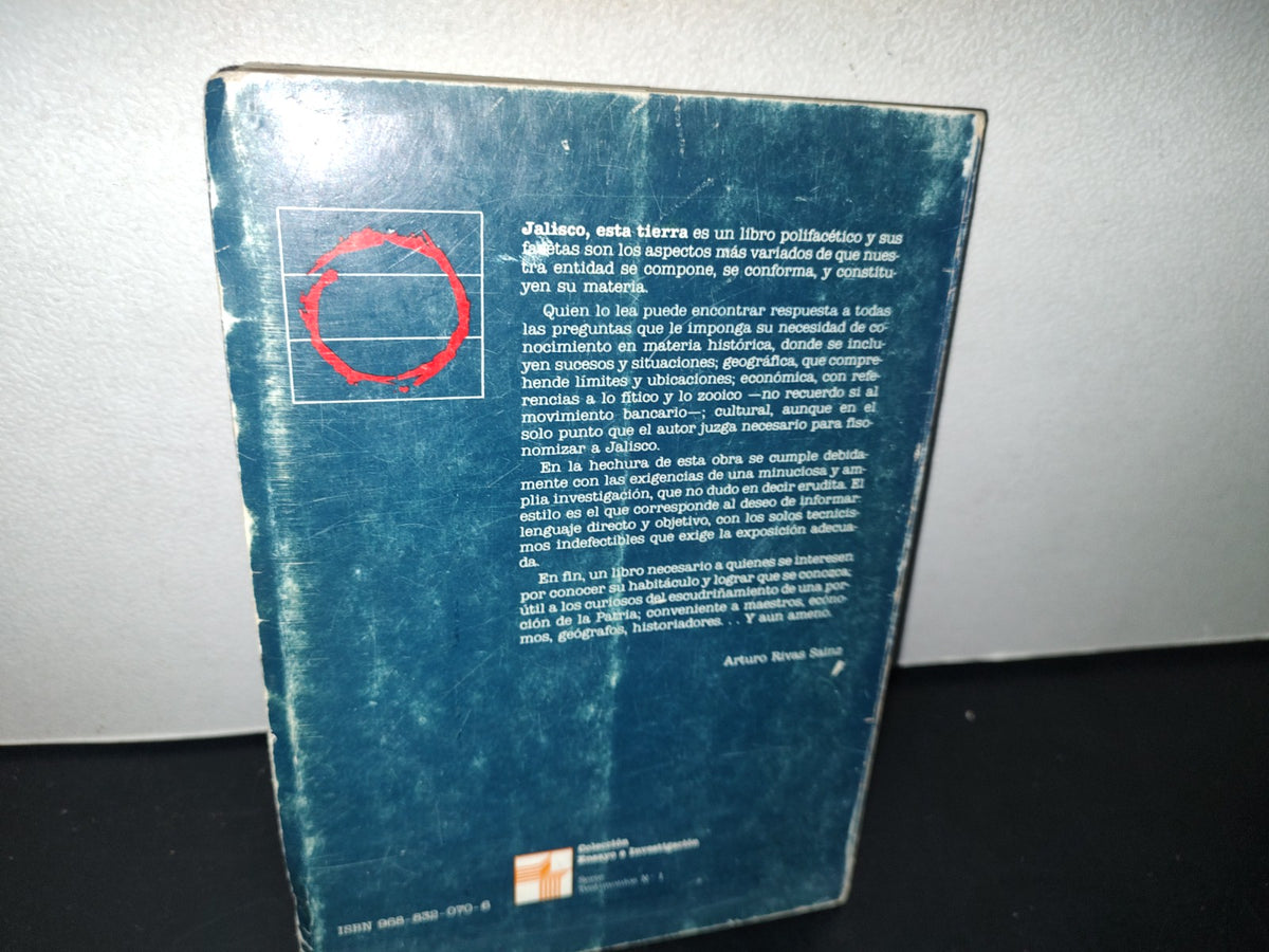 90- Jalisco, Esta Tierra - Heriberto Moreno García - Primera Edición 1982