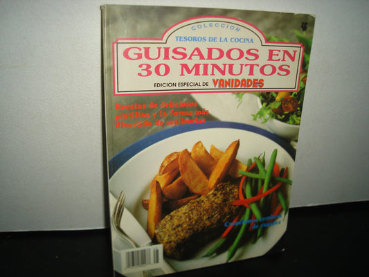 7- Colección Tesoros De La Cocina: Guisados En 30 Minutos. Edición Especial De Vanidades