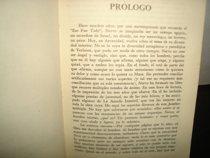 23- Antología De Amado Nervo. Selección Y Prólogo De Alfonso Reyes - 1980