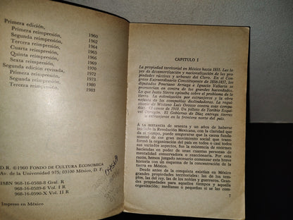 202- Breve Historia De La Revolución Mexicana * Los Antecedentes Y La Etapa Maderista - Jesús Silva Herzog - Fondo De Cultura Económica, 1983