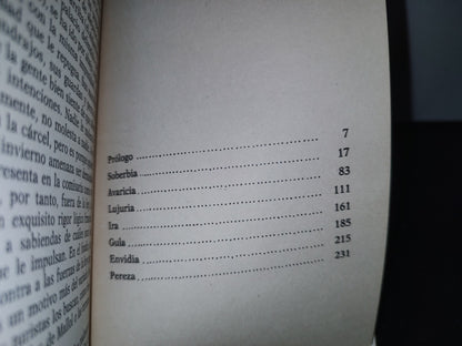 75- El Francés Y Los Siete Pecados Capitales - Fernando Díaz-Plaja - 1970