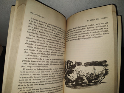151- Emilio Salgari: El Brick Del Diablo - Ediciones Orbis, S. A. - 1987