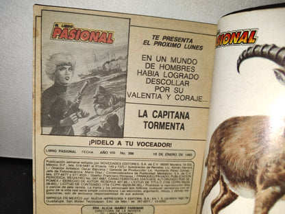 180- El Libro Pasional. Abejas Asesinas - No. 396 - Año VIII, Enero 1993