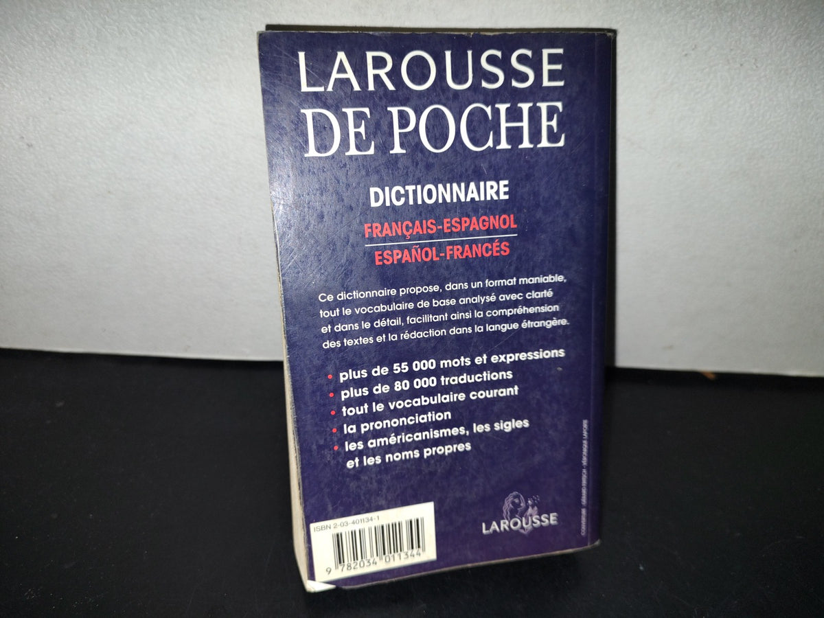 158- Larousse De Poche. Dictionnaire Francais-Espagnol / Español-Francés