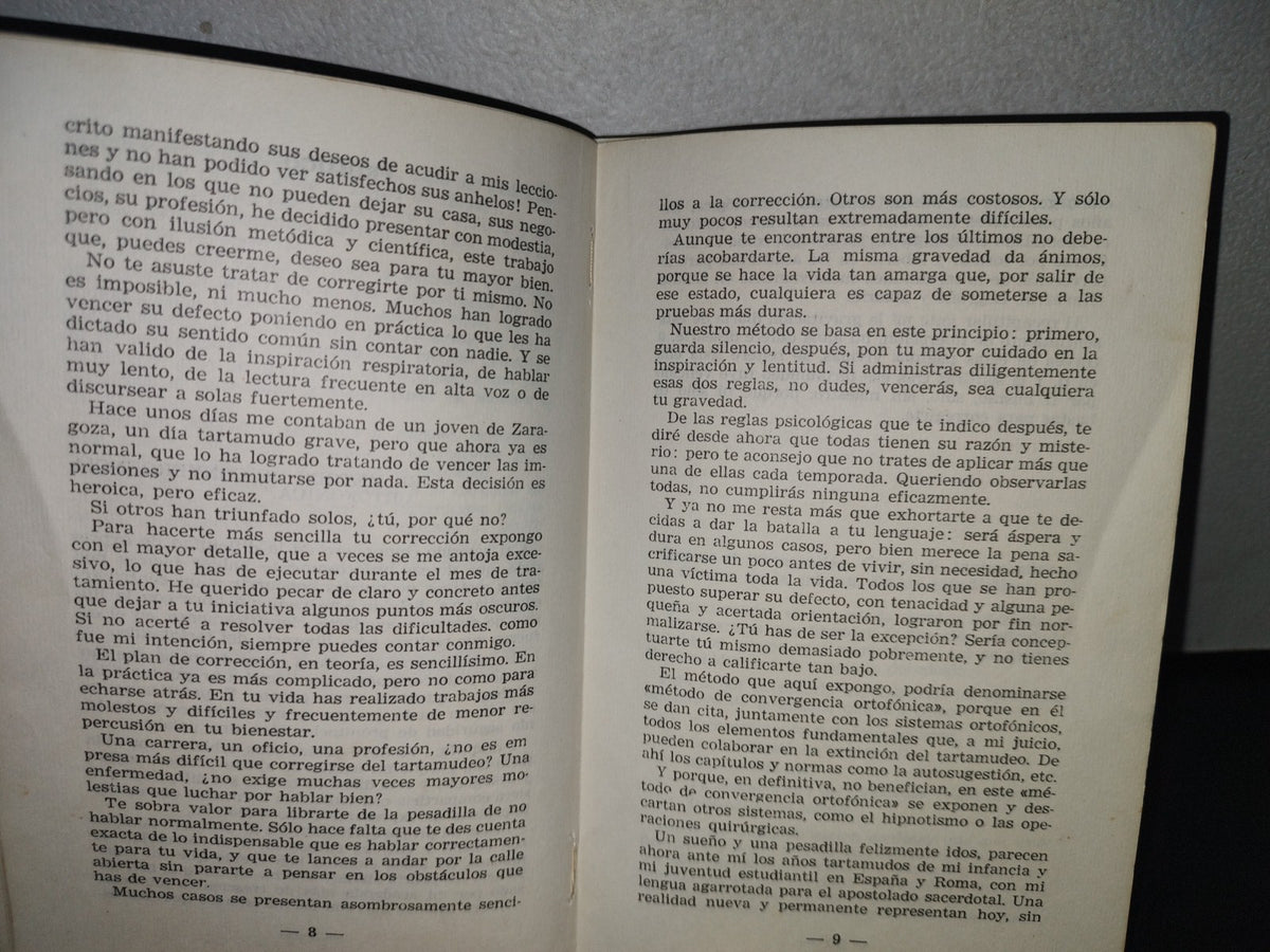 212- Intenta Vencer La Tartamudez - Dr. D. Jesús Ordóñez Ancín - Studium Ediciones - 1968