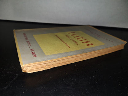 84- Plácido. Vida Y Obra - Itzhak Bar-Lewaw. Ediciones Botas, México - Primera Edición 1960