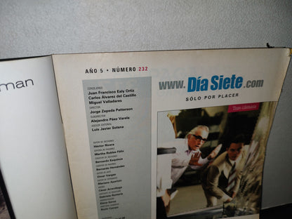 166- Revista Día Siete. Leonardo Dicaprio. No. 232 - 2005