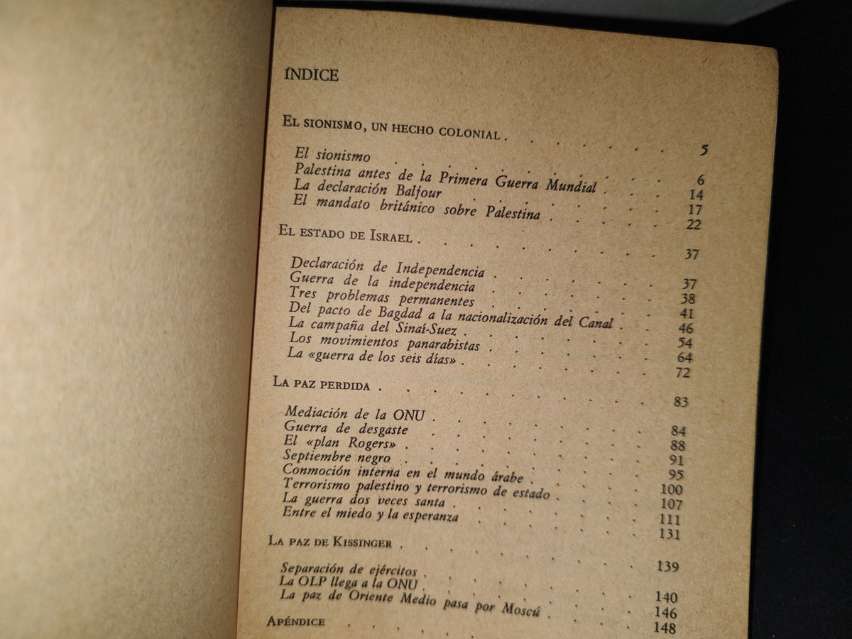 161- Biblioteca Cultural Rtve. El Conflicto De Oriente Medio - José David Solar