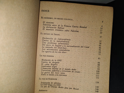 161- Biblioteca Cultural Rtve. El Conflicto De Oriente Medio - José David Solar