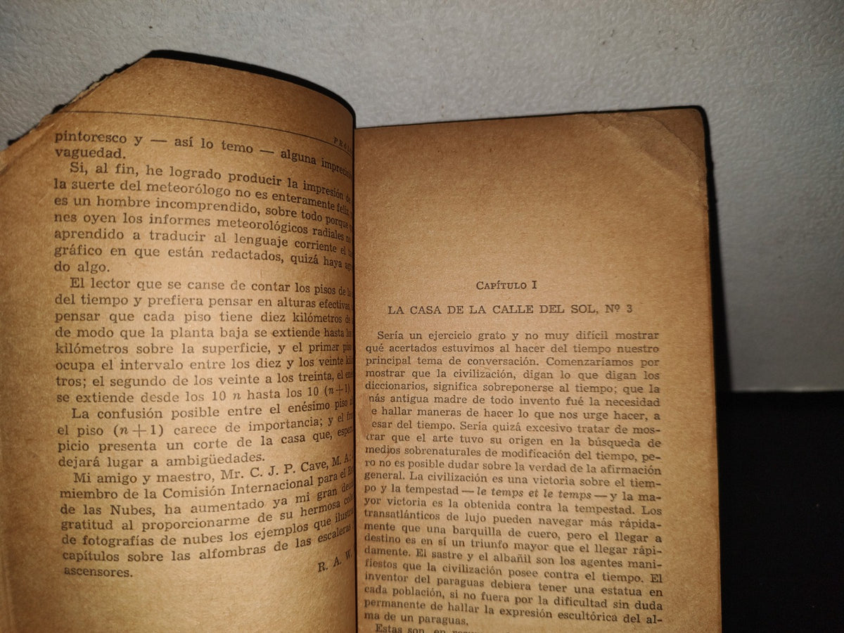 118- A Través De La Casa Del Tiempo - R. A. Watson Watt - Colección Austral - 1949